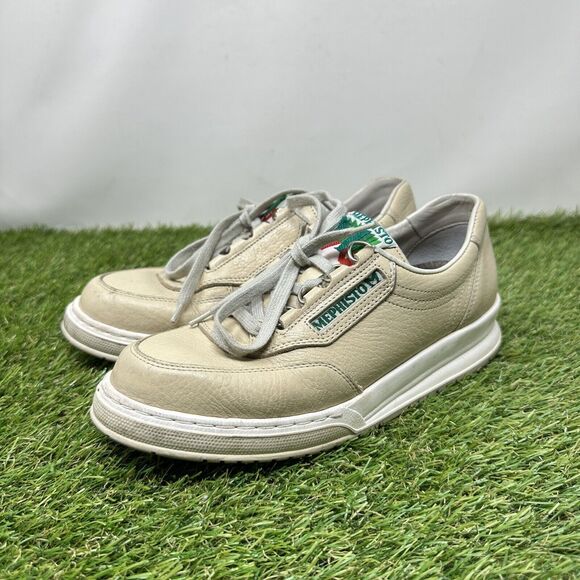 Mephisto Match Runoff Womens Size 8 Cream Walking Comfort Low Top Casual Shoes - Picture 3 of 13